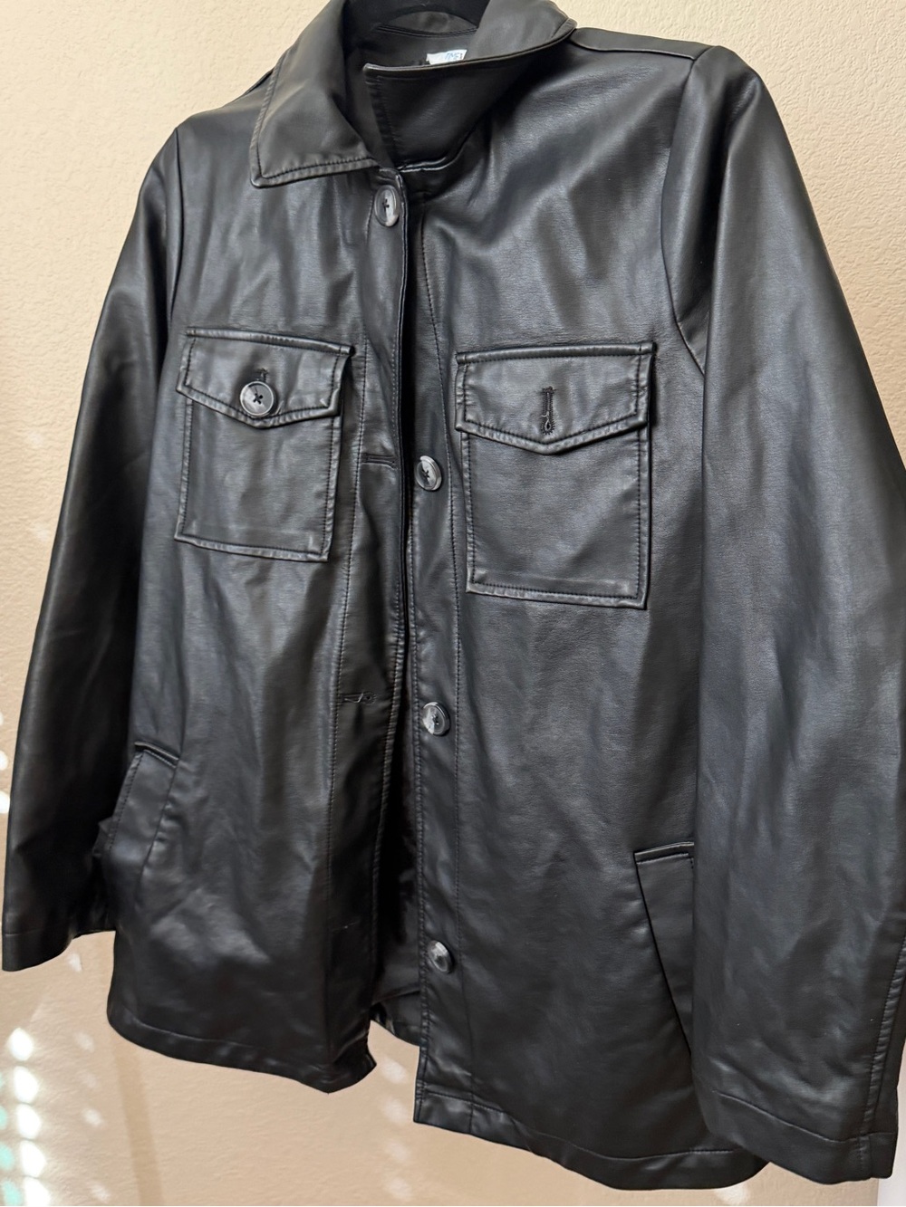 Brand new Womens Black Leather Jacket